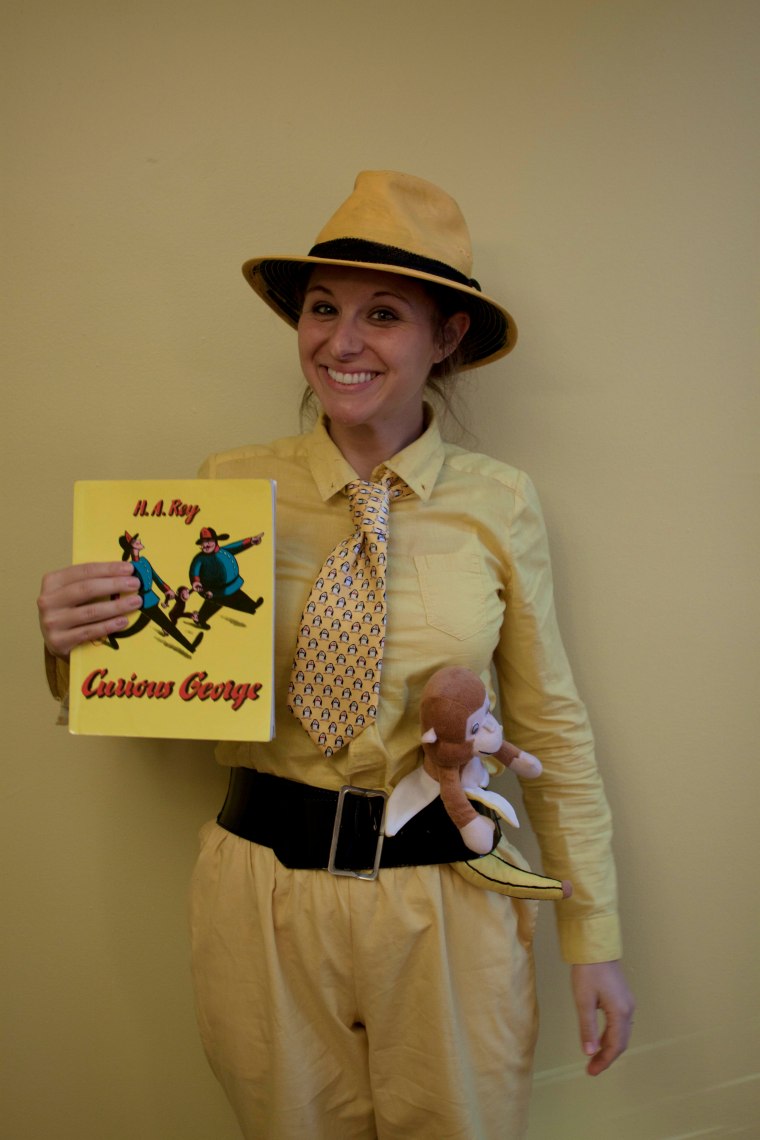 Curious George...Man in the Yellow Suit...Aunt Audra